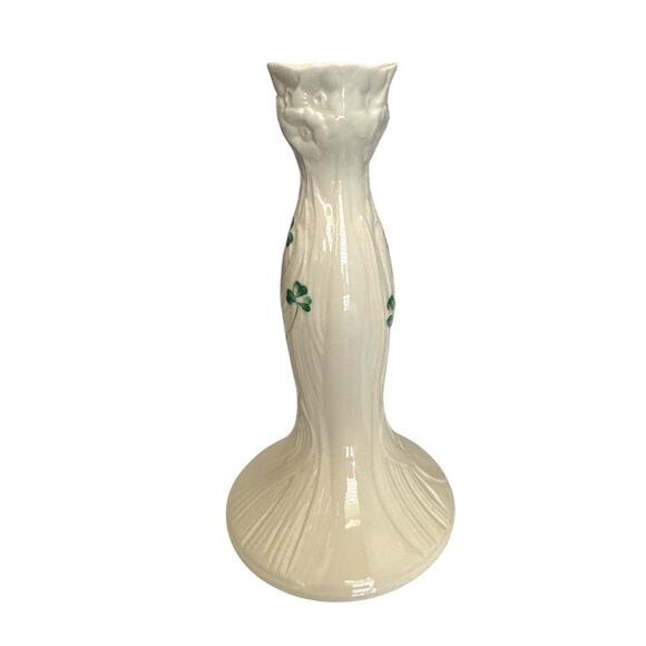 Beleek Ireland Millennium 2000 Daisy Candle Holder - Picture 3 of 9